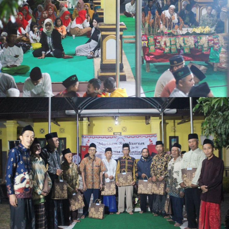 Pemerintah Desa Tunggul Wulung Gelar Doa Bersama dengan Ulama, Aghniya dan Masyarakat